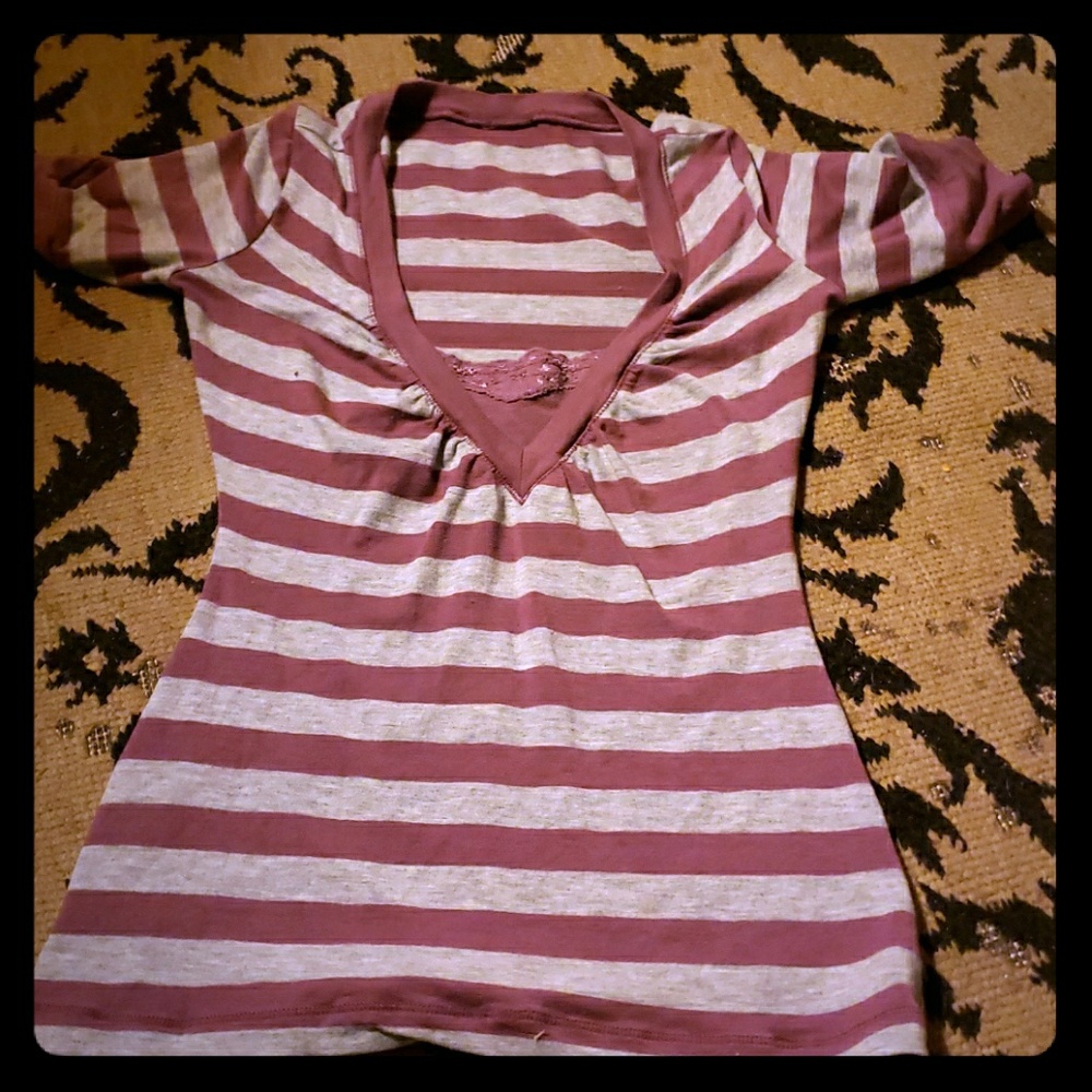 Grand purple short sleeve